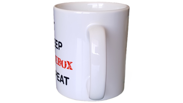 6) Coffee Mug Eat Sleep Kickbox Repeat