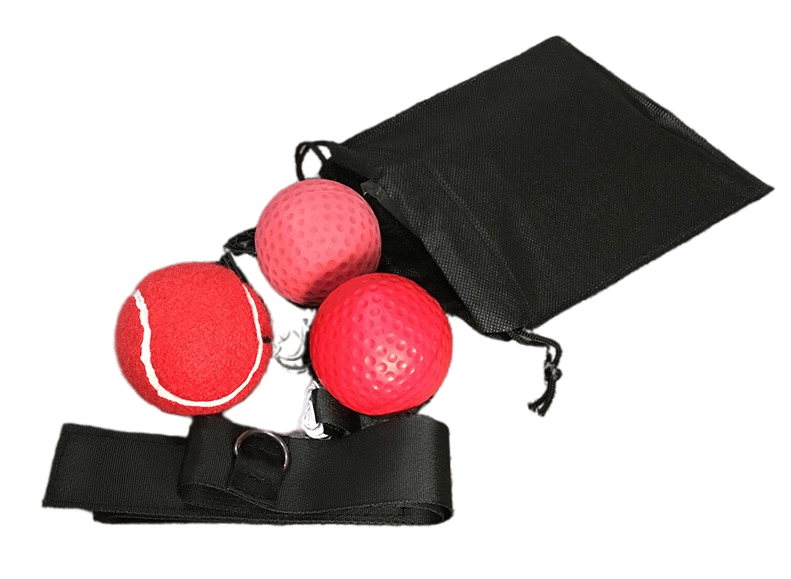  Boxing Reflex Ball Set with Adjustable Headband - Premium  Boxing Agility Training Gear Enhancing Speed, Coordination & Reaction Time  - Durable Punching Ball & Box Bollen Game Kit for All