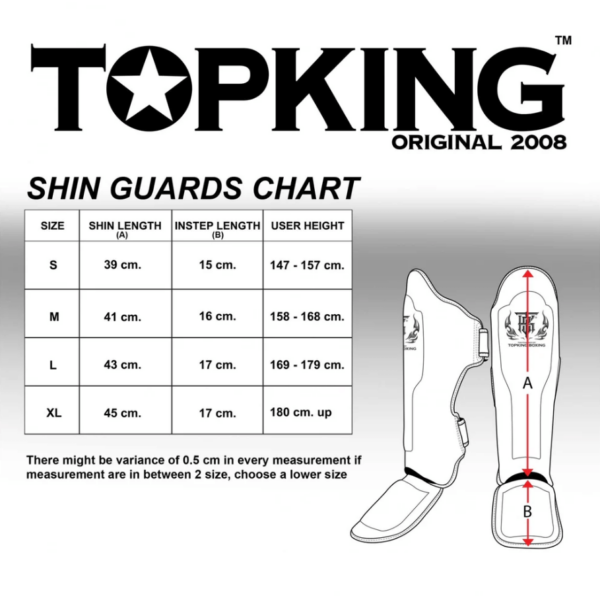 Top King Shin Guards - ''Pro'' 8