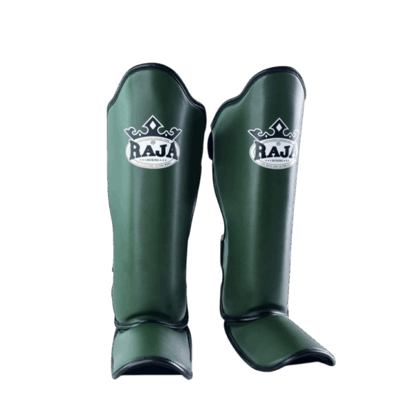Raja Shin Guards - Dark Green