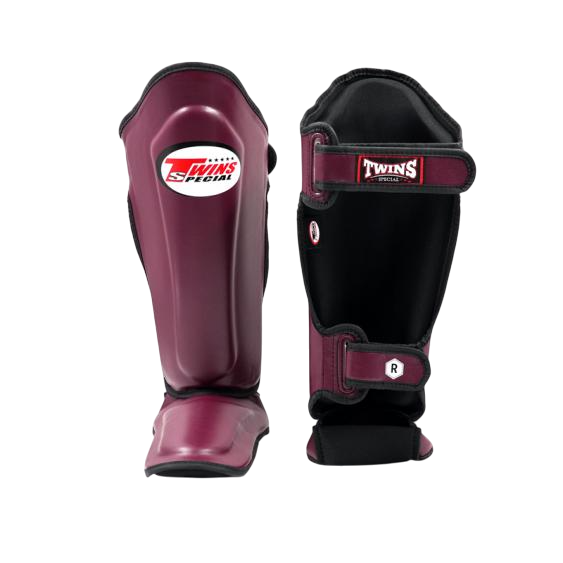 Twins Shin Guards | SGL10 6 Twins Shin Guards - SGL10 - Maroon 1